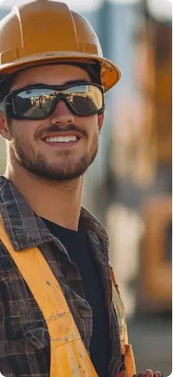 Construction crew hired through MyGig Business